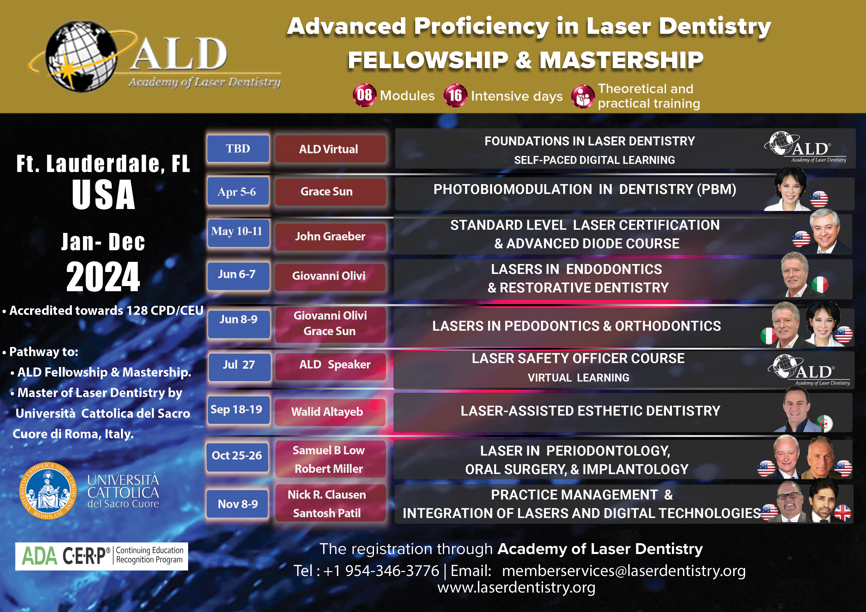 2024 ALD Advanced Laser Series